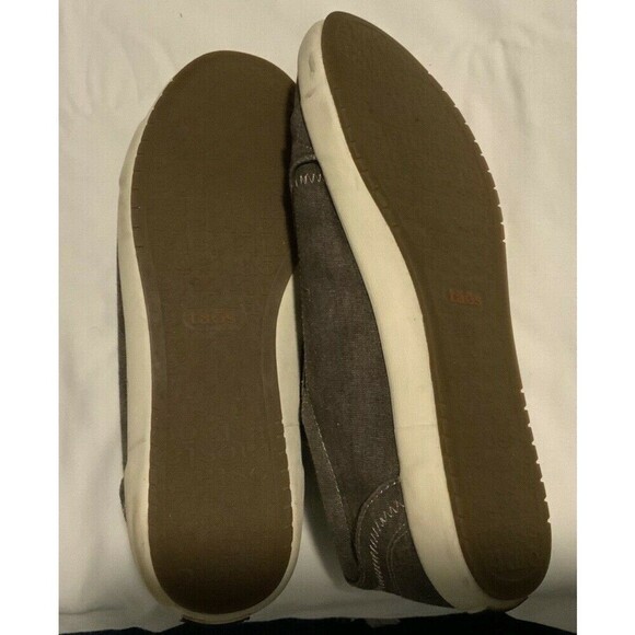 Taos Star Women's Canvas Sneakers Brown Cream Size 8.5 - Picture 5 of 6